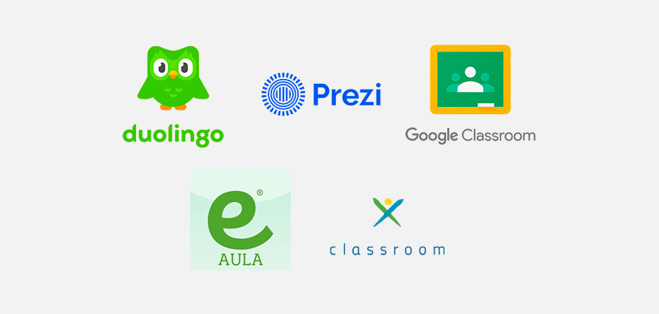 logo de 5 recursos educativos digitales importantes para los docentes