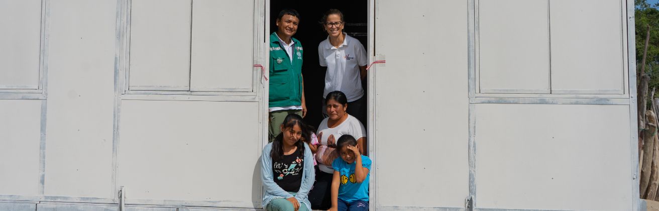 Wiese Foundation Donates 100 Prefabricated Homes to Vulnerable Families in Northern Peru in Anticipation of the Global El Niño Phenomenon