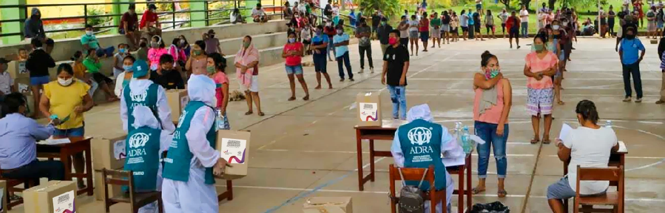 La campaña Estamos Juntos llegó a San Francisco de Yarinacocha
