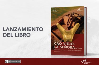 Presentación del libro La Huaca Cao Viejo y la Señora de Cao en FIL Lima 