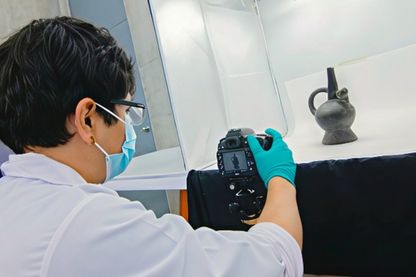 catalogacion de piezas arqueologicas