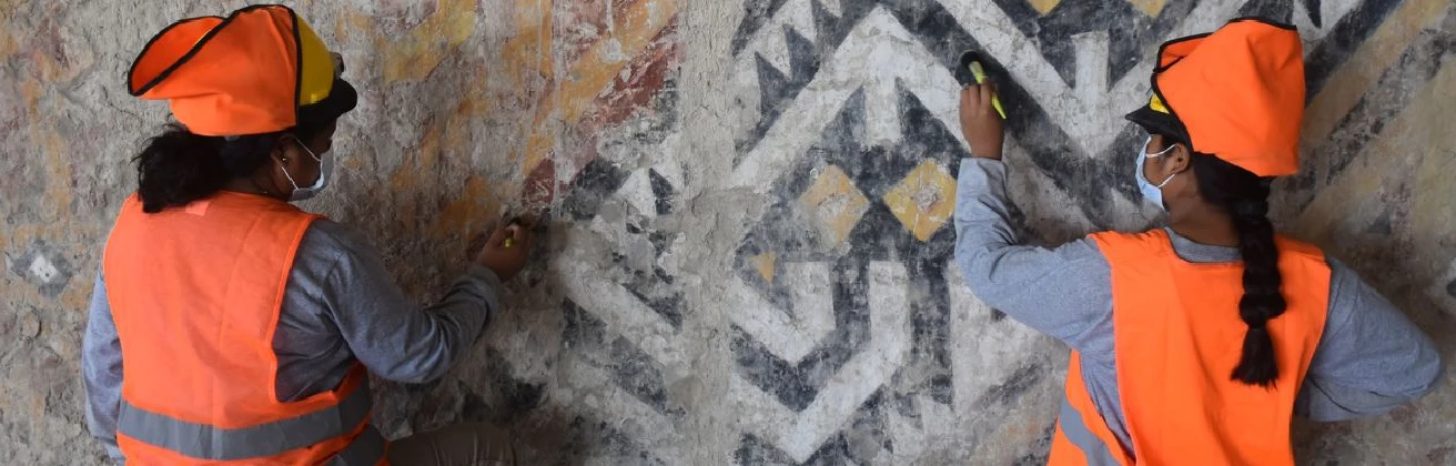 Descubre el trabajo de conservación arqueológica de la Fundación Wiese en el complejo arqueológico El Brujo