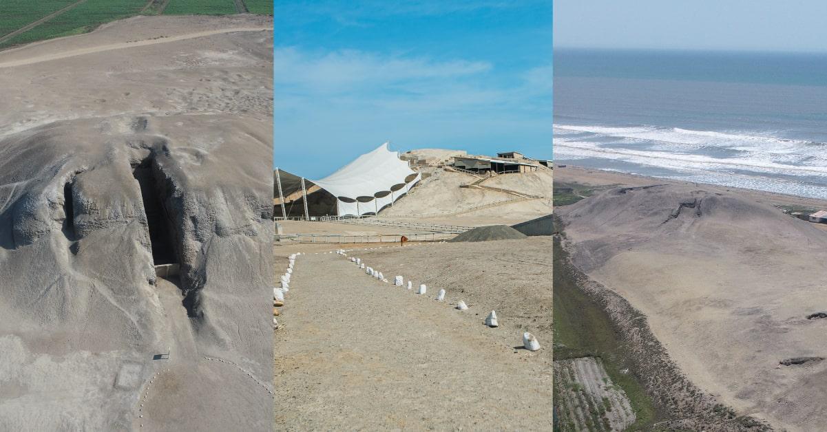 ¿Cuáles son las 3 Huacas que puedes visitar en el Complejo Arqueológico El Brujo?