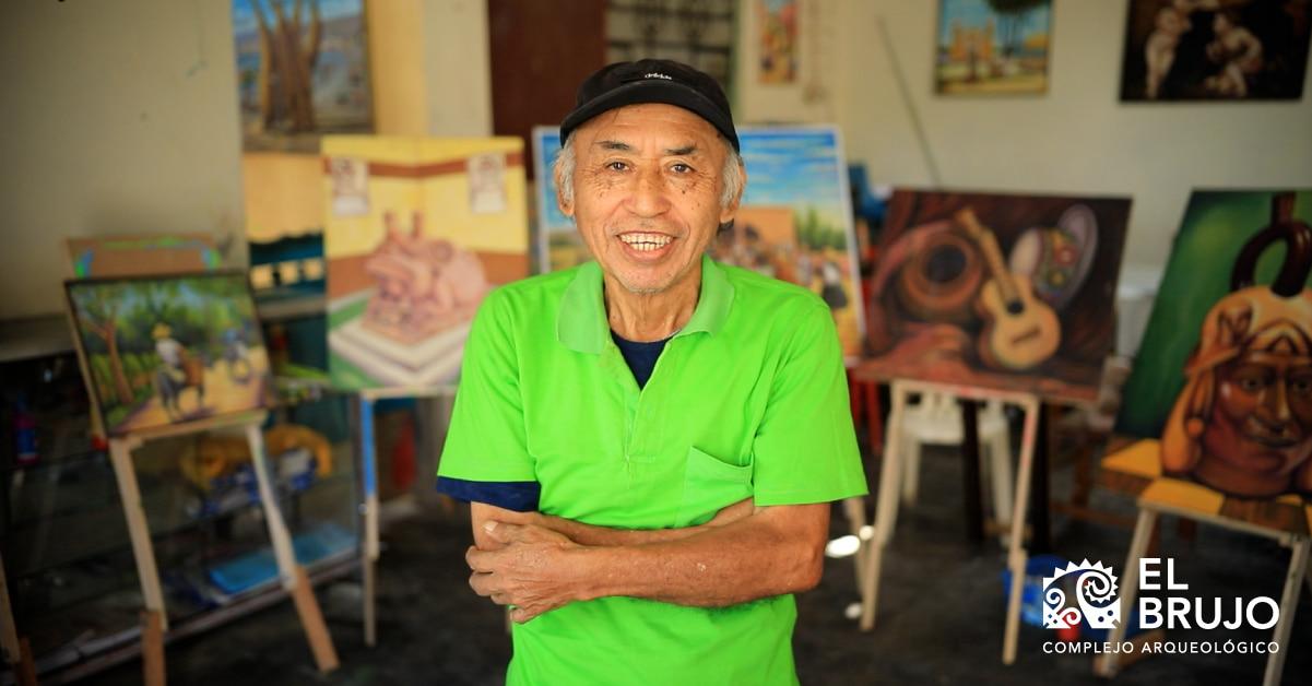 El arte pictórico - Juan Otiniano: “Mi arte es para los demás”