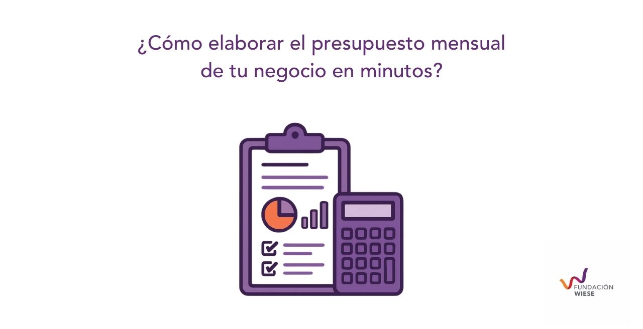 Organiza tu negocio: Plantilla de presupuesto mensual